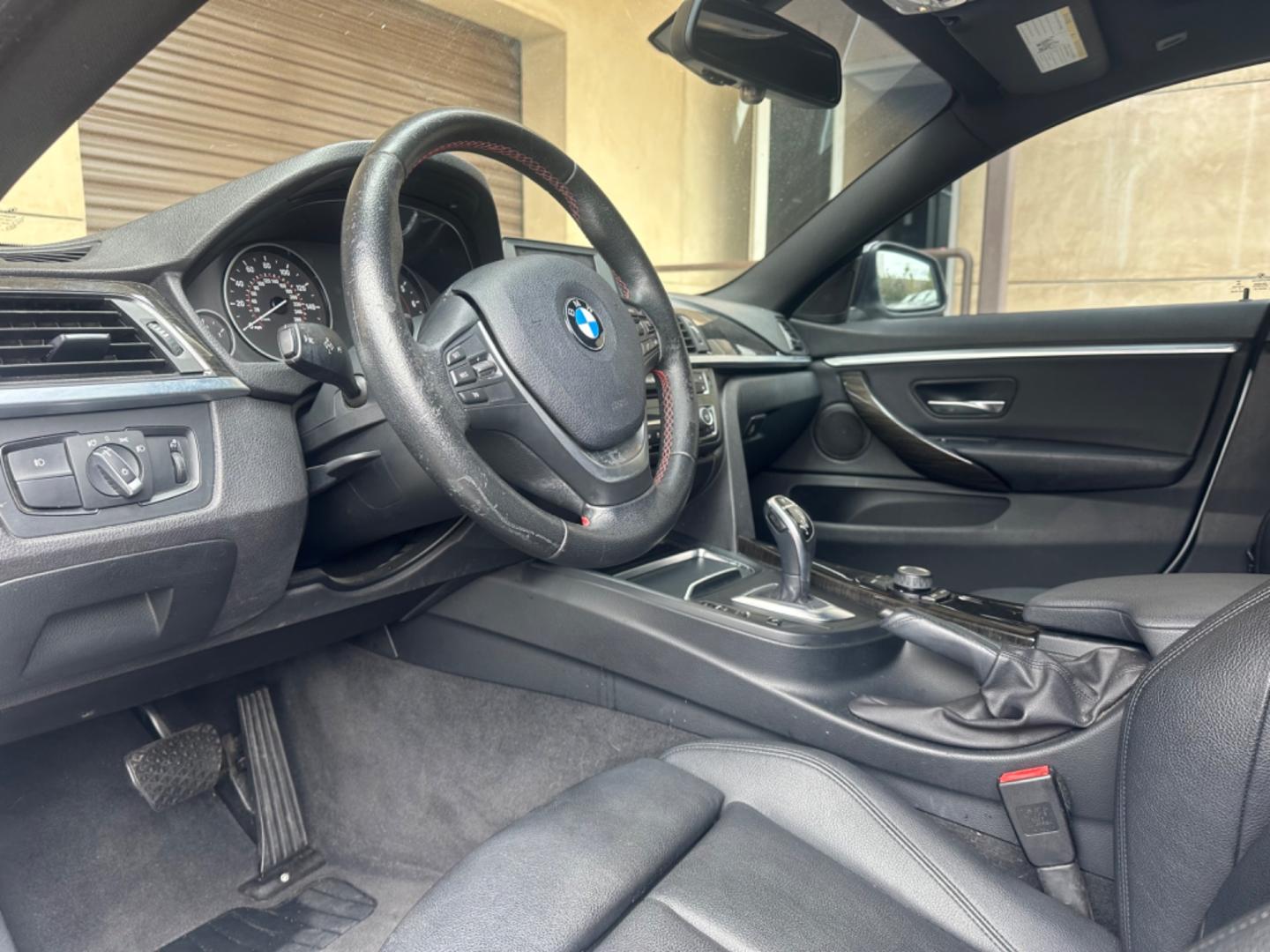 2016 Gray /Black BMW 4-Series Gran Coupe 428i SULEV (WBA4A9C53GG) with an 2.0L L4 DOHC 16V engine, 8A transmission, located at 30 S. Berkeley Avenue, Pasadena, CA, 91107, (626) 248-7567, 34.145447, -118.109398 - Photo#10